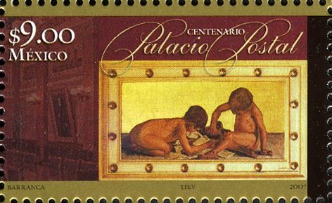 Two nude boys