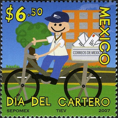Postman on Bicycle