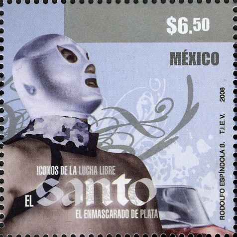 Masked Santo silver and El Hijo del Santo