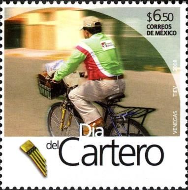 Postman on Bycycle