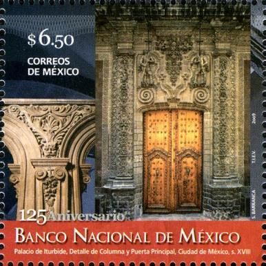 Main Entrance, Palace of Iturbide, Mexico City