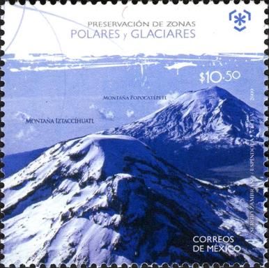 El Iztaccíhuatl y El Popocatépetl.