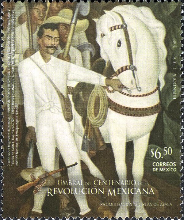 Enactment of the Plan de Ayala.