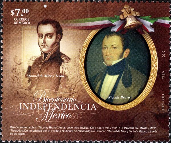 Manuel de Mier y Terán and Nicolas Bravo