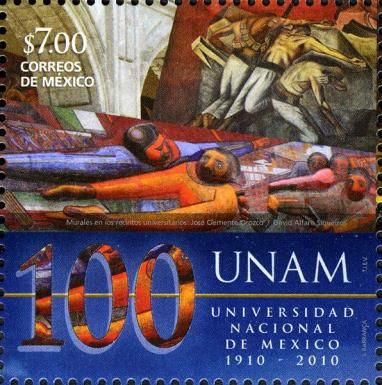 Wall Painting by José C. Orozco and David A. Siqueiros