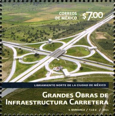 Highway Junction North of Mexico City