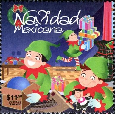 Mexican Christmas - Santa's helpers