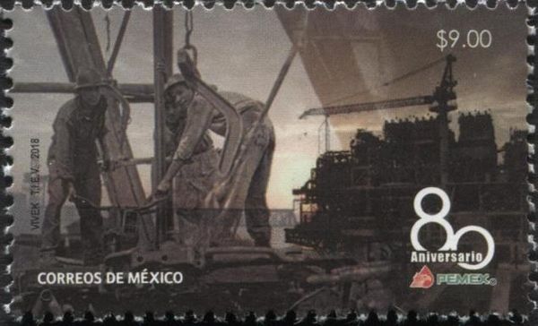 80th Anniversary of PEMEX, National Petroleum Company