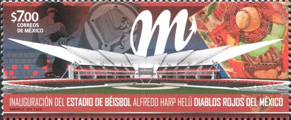 Inauguration of the Alfredo Harp Helu Baseball Stadium