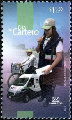 Contemporary Postal Worker