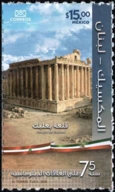 Temple of Bacchus, Baalbek, Lebanon