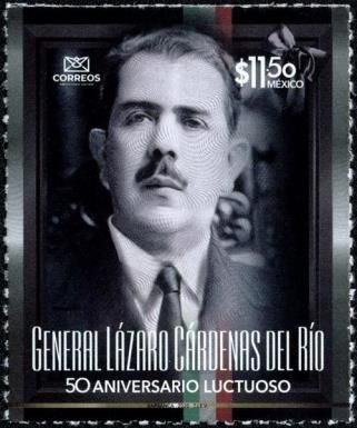 President Lázaro Cárdenas del Río, 50th Anniversary of Death