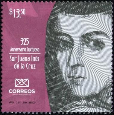 Sor Juana Inés de la Cruz, 325th Anniversary of Death