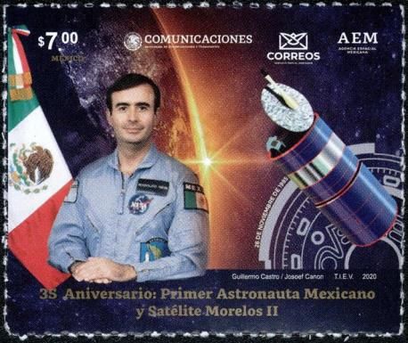 Rodolfo Neri Vela and Morelos II Satellite