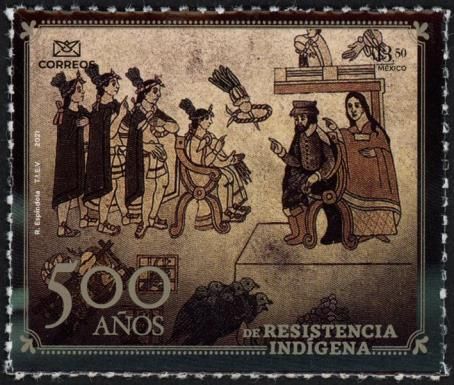 Montezuma's Resistance To Spanish, 500th Anniversary