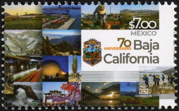 Baja California Statehood, 70th Anniversary