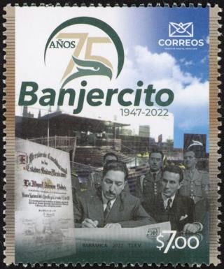 National Bank of the Army, (BANJERCITO) 75th Anniversary