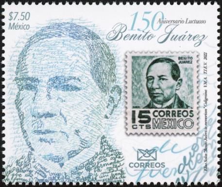 Benito Juárez, 150th Anniversary of Death