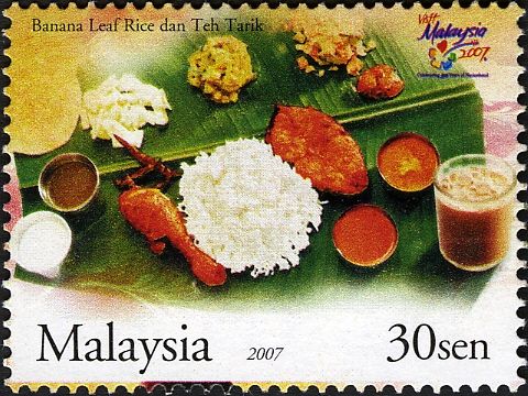Banana Leaf Rice dan Teh Tarik