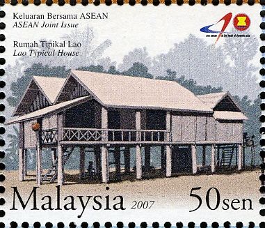 Lao Typical House