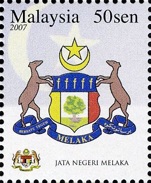 State Emblems - Jata Negeri Melaka