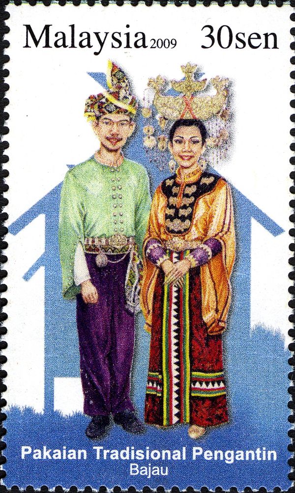 Traditional Wedding Costumes - Bajau
