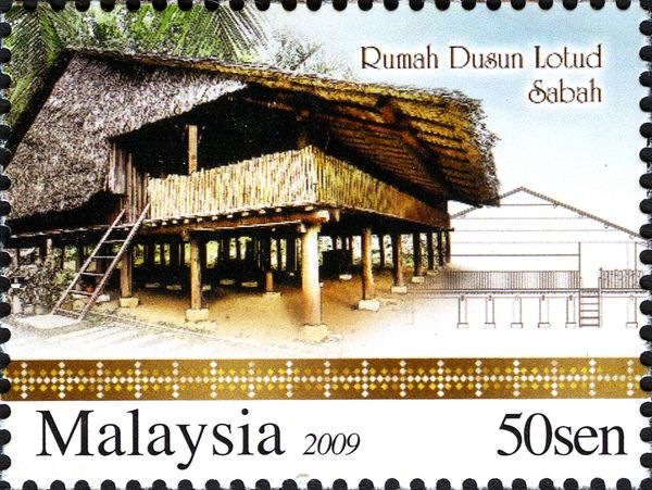 Dusun Lotud Traditional House