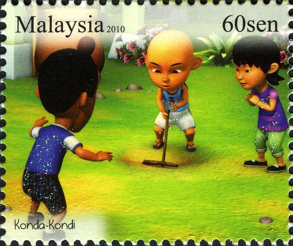 "Konda-Kondi" with Upin and Ipin