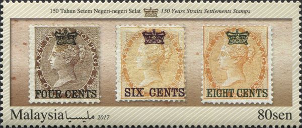 150th Anniversary of stamps of Straits Settlements