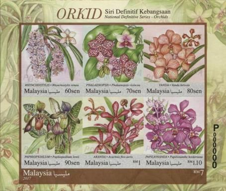 Series Of Malaysian Orchids