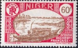 Targui Nomad on Dromedary (Camelus dromedarius) overprinted