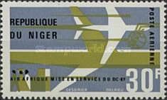 Commissioning of jets of the type DC-8 F by Air Afrique