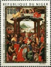 Adoration of the Magy by Ghirlandaio