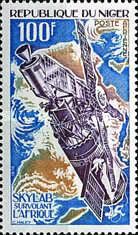Skylab over Africa