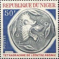 Lion’s Head Tetradrachma, Leontini, 460 BC