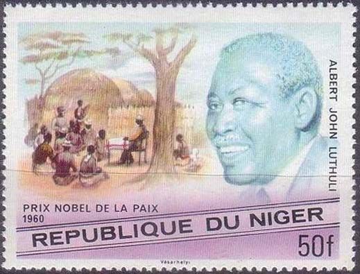 Prix nobel de la paix 1960 – Albert John Luthuli