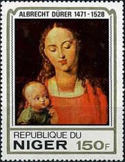 Virgin and Child, by Albrecht Durer