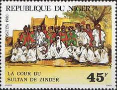 The court of the Sultan of Zinder