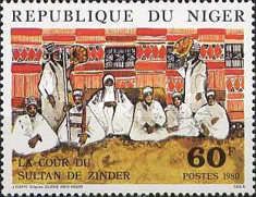 The court of the Sultan of Zinder