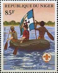 In dinghy