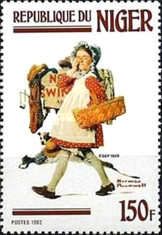 Tribute to Norman Rockwell (1894-1978), American painter and