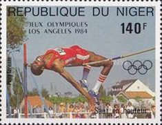 Summer Olympics in Los Angeles - Athletics, High Jump