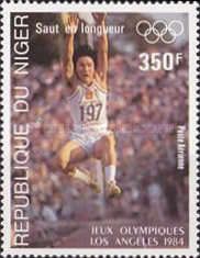 Summer Olympics in Los Angeles - athletics, long jump