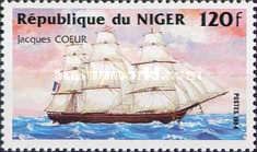 Retrospective of transportation, boats - Sailboat "Jacques C