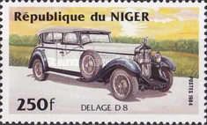 Retrospective of transportation, Cars - Delage D8