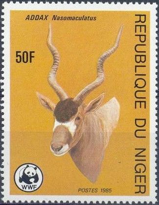 Addax (Addax nasomaculatus)