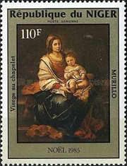 Rosary madonna, by Bartolome Murillo (1617-1682)