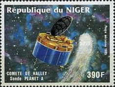 Halley's comet with PLANET A