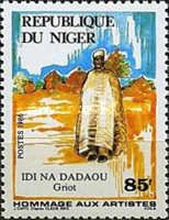 Tribute to national artists - Idi na Dadaou, griot