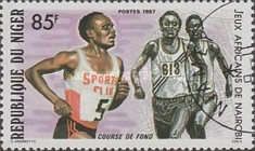 Nairobi African sports games - Distance Running